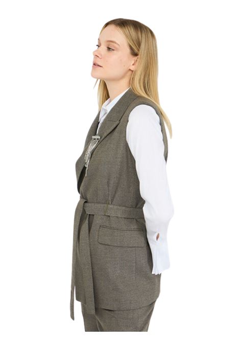 Gilet chevron con cintura Liu Jo | CF5259T054AM9770